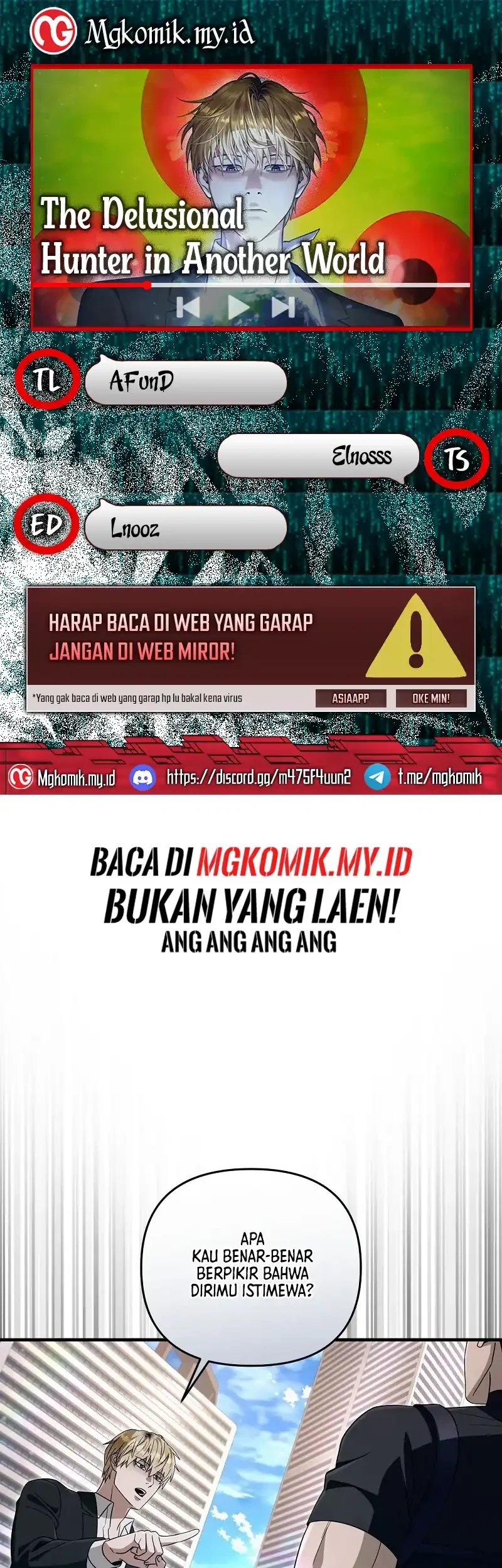 Komik The Delusional Hunter in Another World Chapter 57 gambar nomor 1