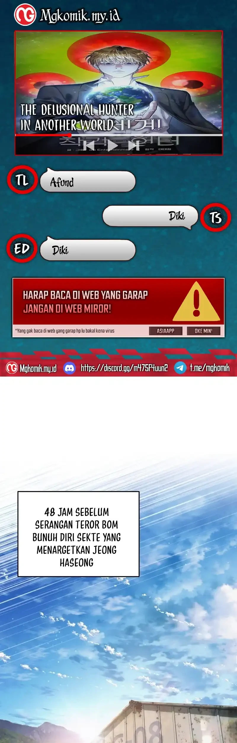 Komik The Delusional Hunter in Another World Chapter 58 gambar nomor 1
