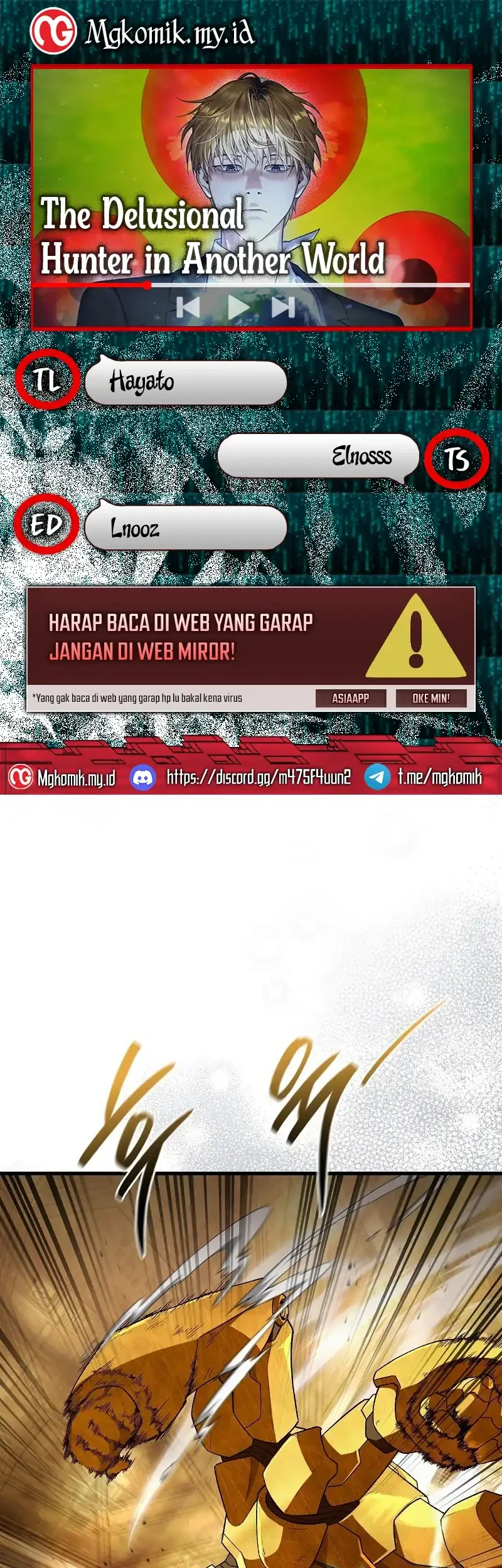 Komik The Delusional Hunter in Another World Chapter 60 gambar 1