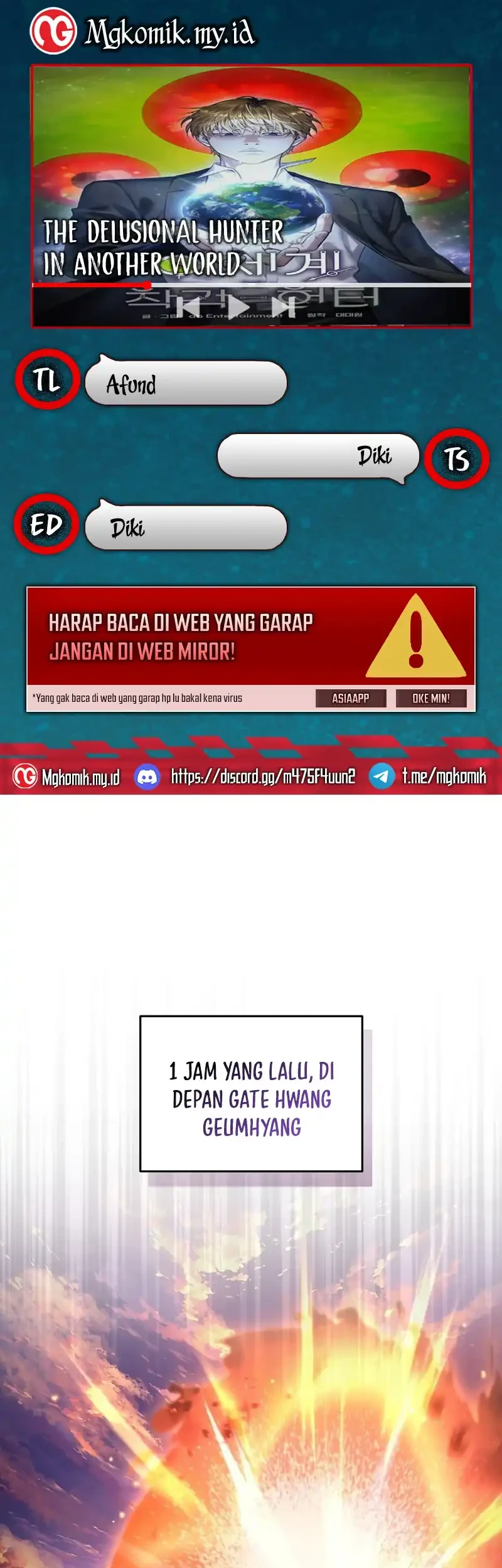 Komik The Delusional Hunter in Another World Chapter 61 gambar 1