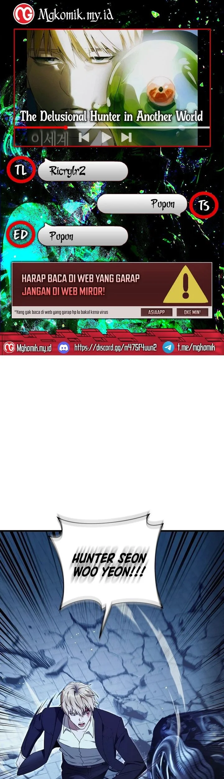 Komik The Delusional Hunter in Another World Chapter 72 gambar 1