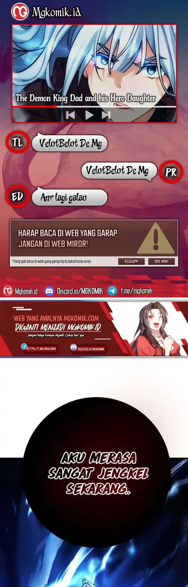 Komik The Demon King Dad and his Hero Daughter Chapter 10 gambar 1