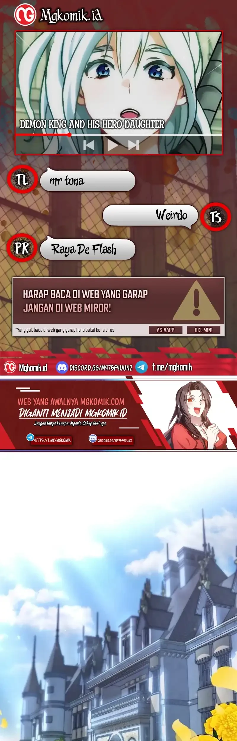 Komik The Demon King Dad and his Hero Daughter Chapter 12 gambar 1