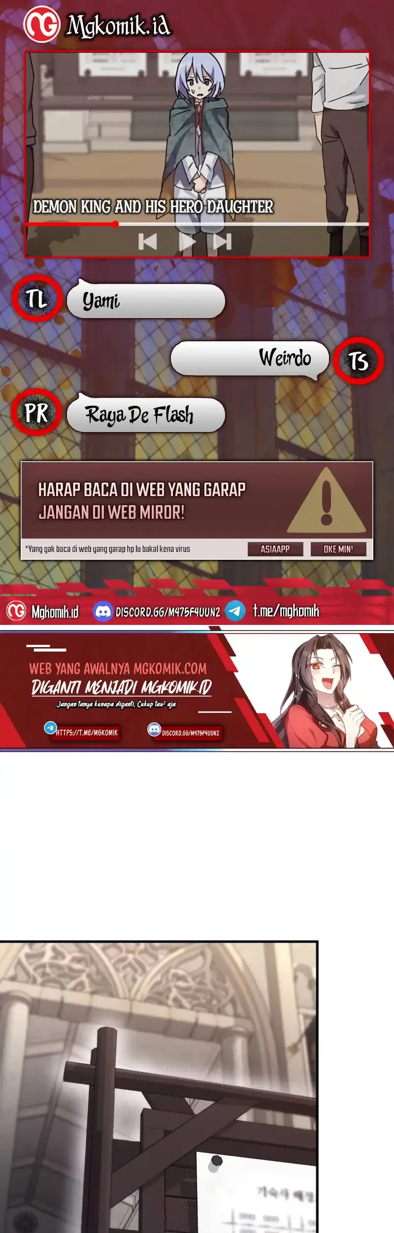 Komik The Demon King Dad and his Hero Daughter Chapter 15 gambar 1