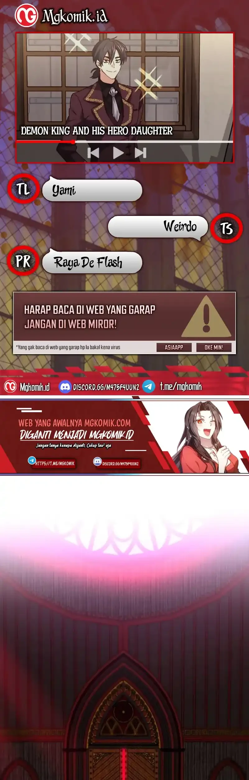 Komik The Demon King Dad and his Hero Daughter Chapter 16 gambar 1