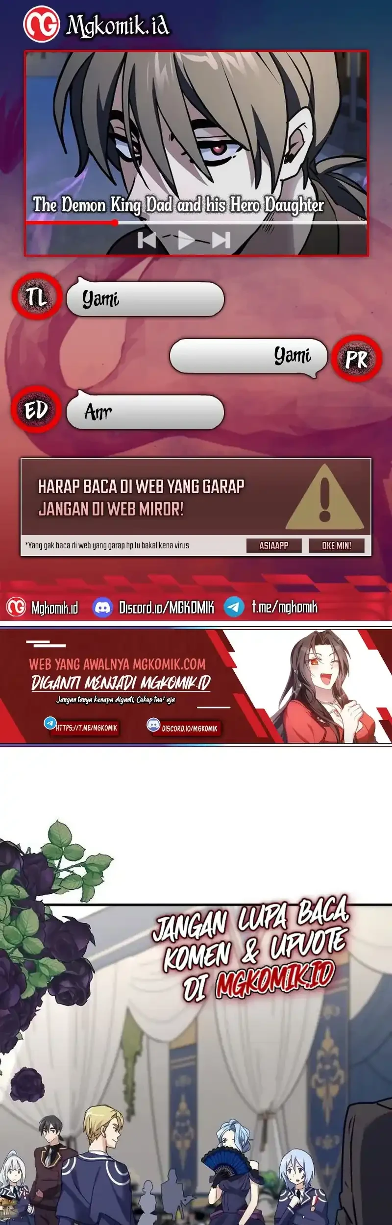 Komik The Demon King Dad and his Hero Daughter Chapter 18 gambar 1