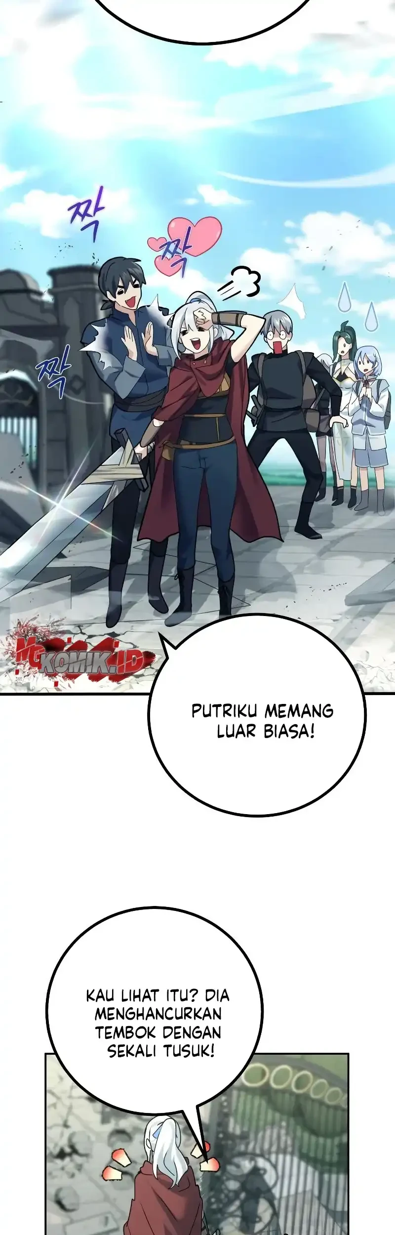 The Demon King Dad and his Hero Daughter Chapter 30 Gambar 69