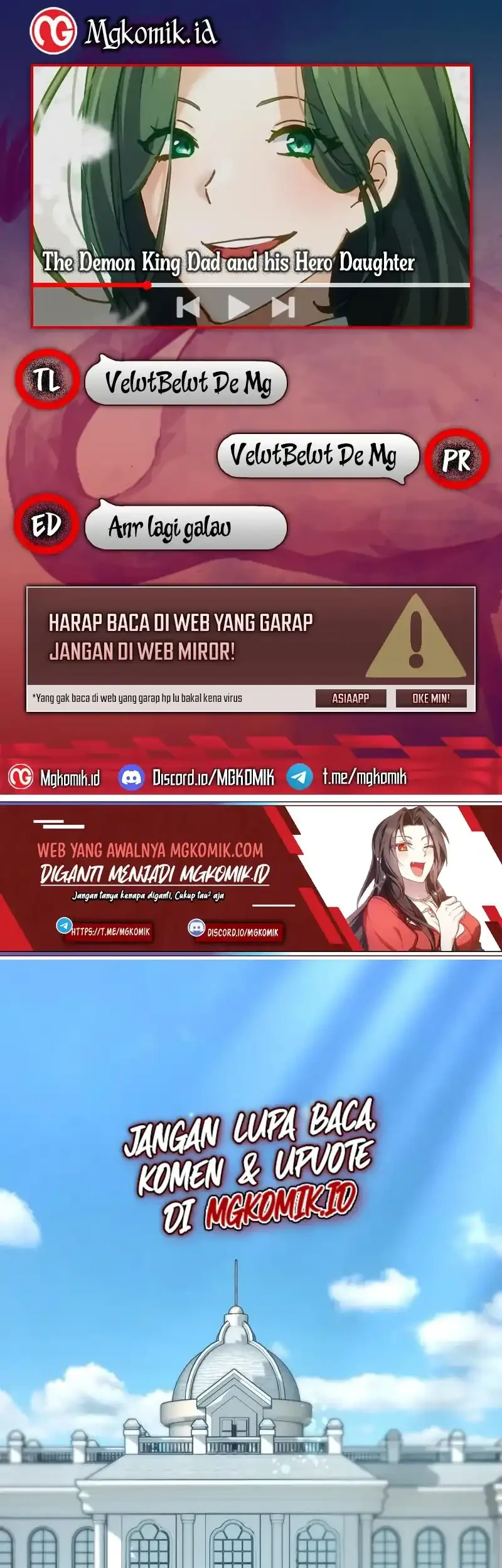 Komik The Demon King Dad and his Hero Daughter Chapter 5 gambar 1