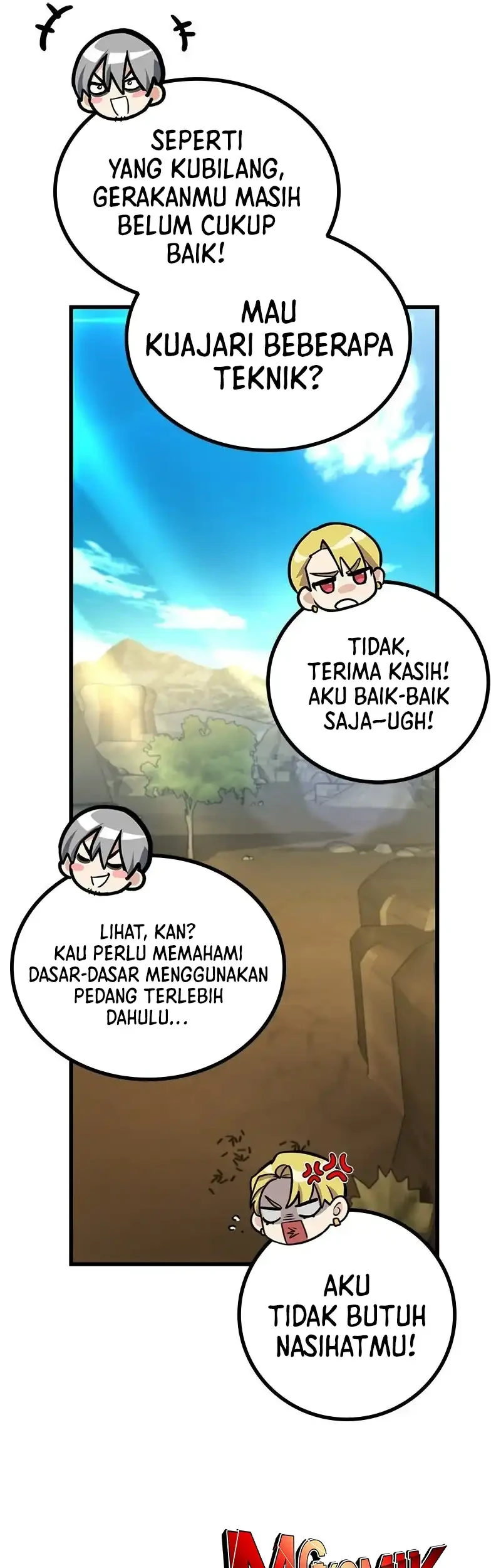 The Demon King Dad and his Hero Daughter Chapter 53 Gambar 106