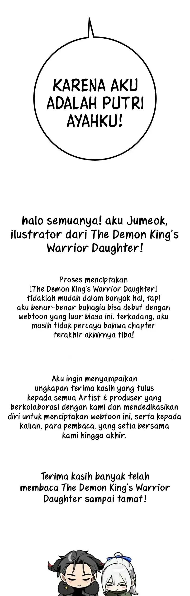 The Demon King Dad and his Hero Daughter Chapter 53 Gambar 133