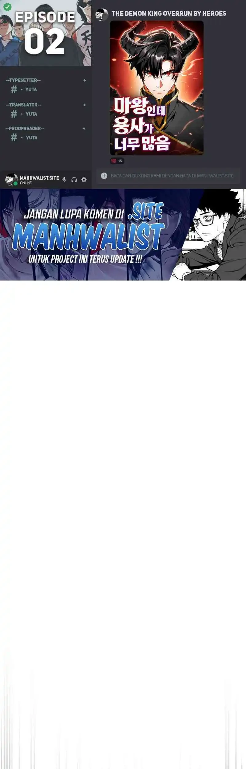 Komik The Demon King Overrun by Heroes Chapter 2 gambar nomor 1