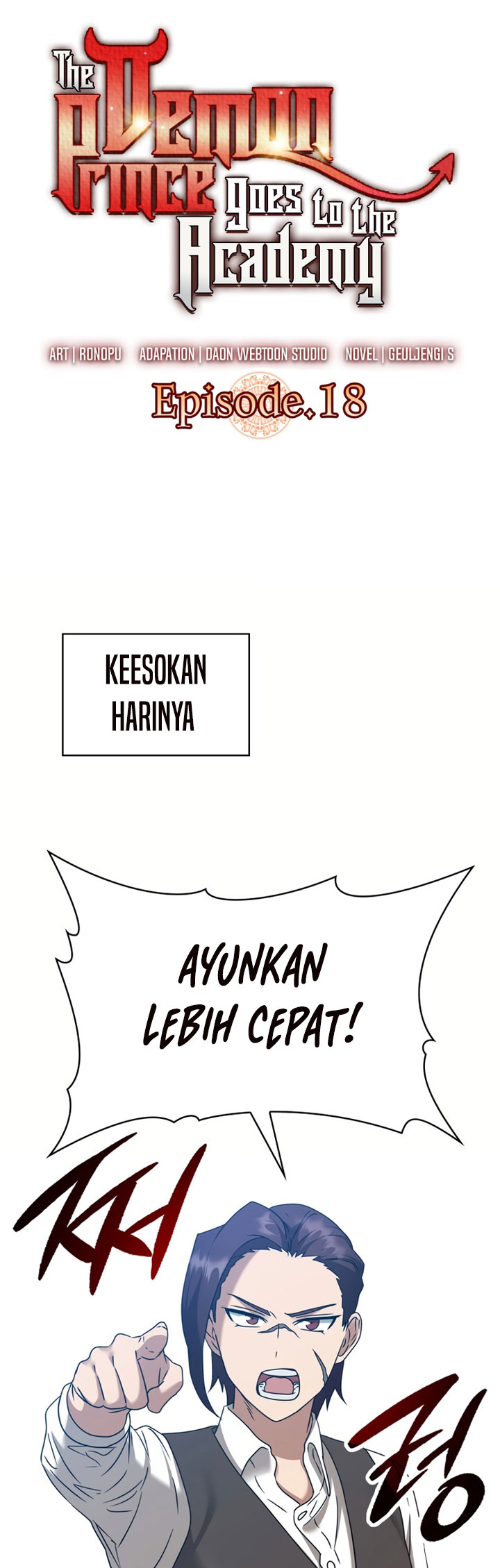 The Demon Prince Goes to the Academy Chapter 18 Gambar 13