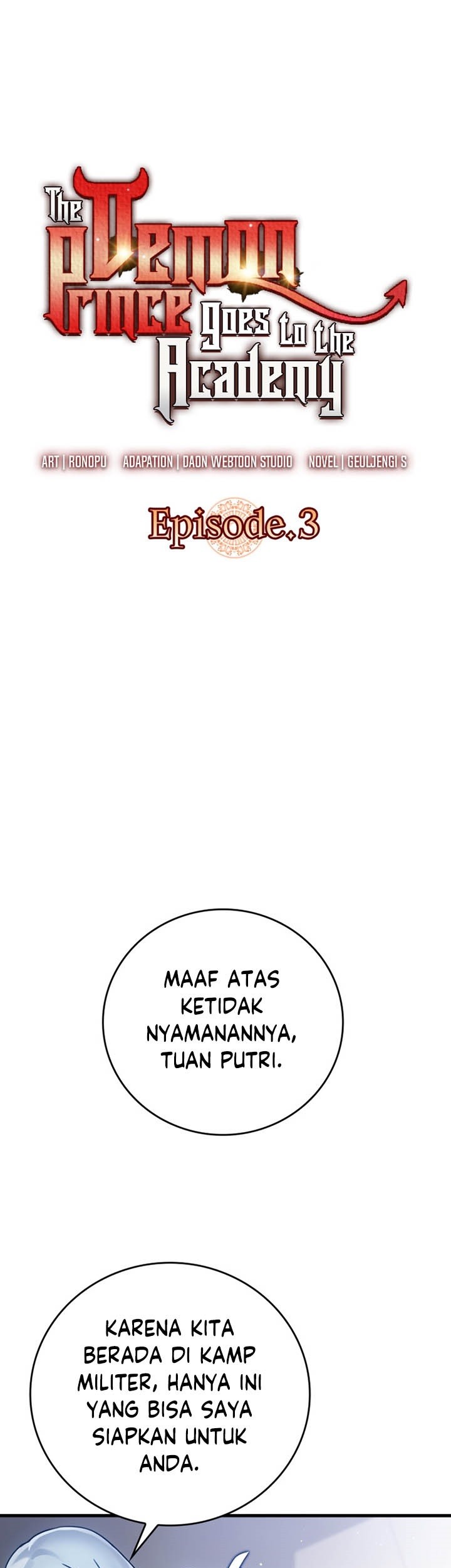 The Demon Prince Goes to the Academy Chapter 3 Gambar 15