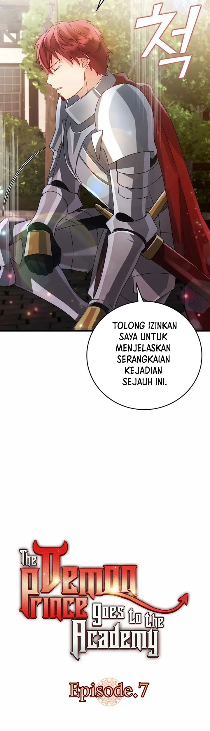 The Demon Prince Goes to the Academy Chapter 7 Gambar 25