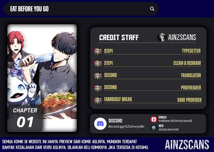 Baca Komik The Demon Slayer’s Restaurant Chapter 1 Gambar 1