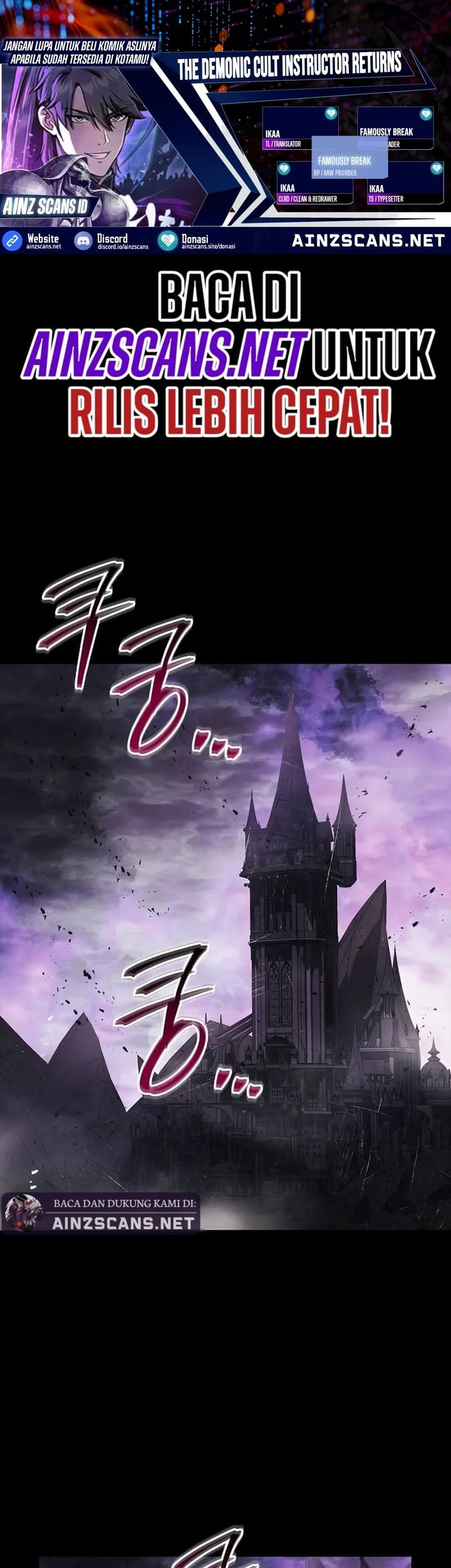 Baca Komik The Demonic Cult Instructor Returns Chapter 16 Gambar 1