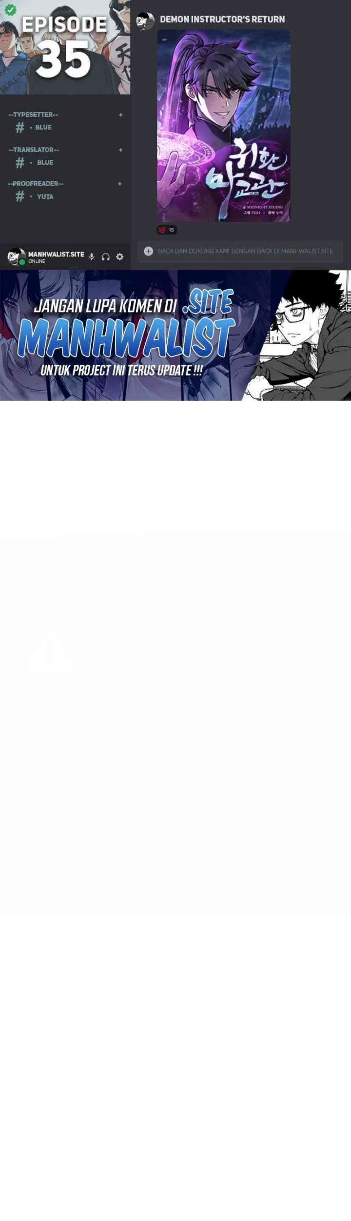 Komik The Demonic Cult Instructor Returns Chapter 35 gambar nomor 1