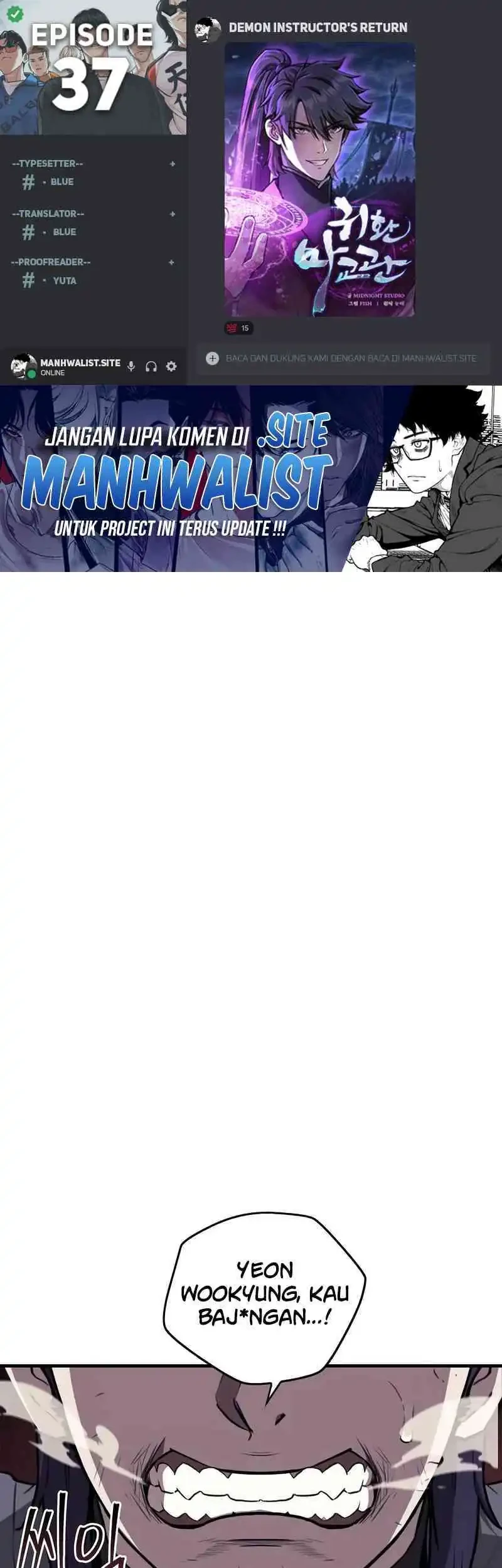 Komik The Demonic Cult Instructor Returns Chapter 37 gambar nomor 1