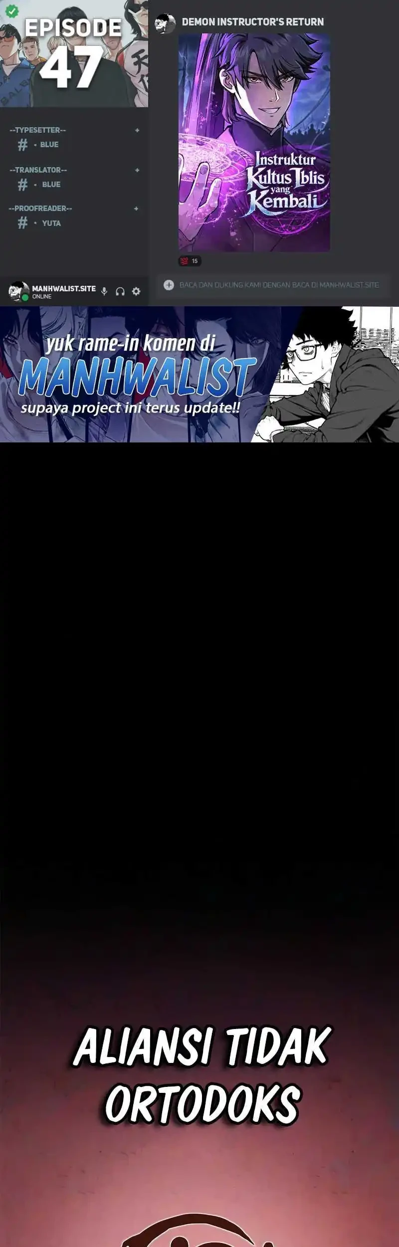 Komik The Demonic Cult Instructor Returns Chapter 47 gambar 1