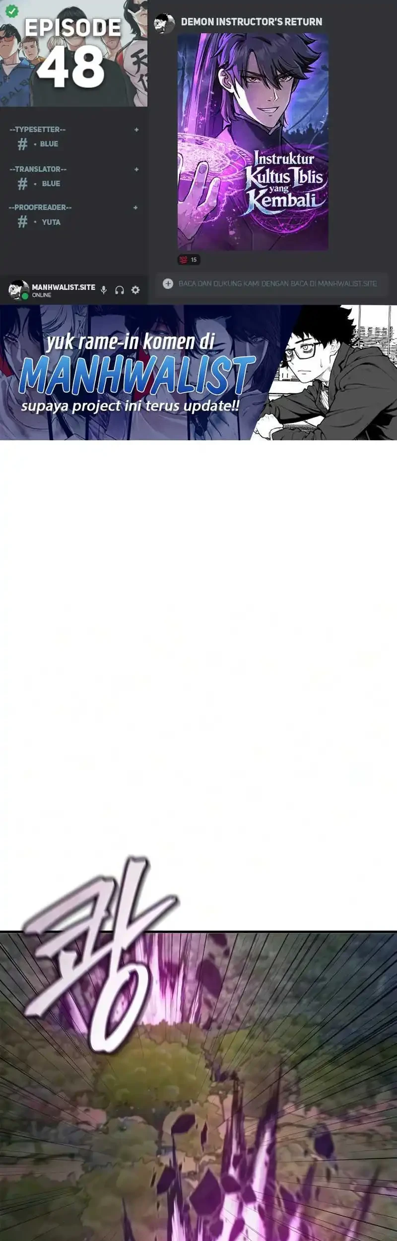 Komik The Demonic Cult Instructor Returns Chapter 48 gambar 1