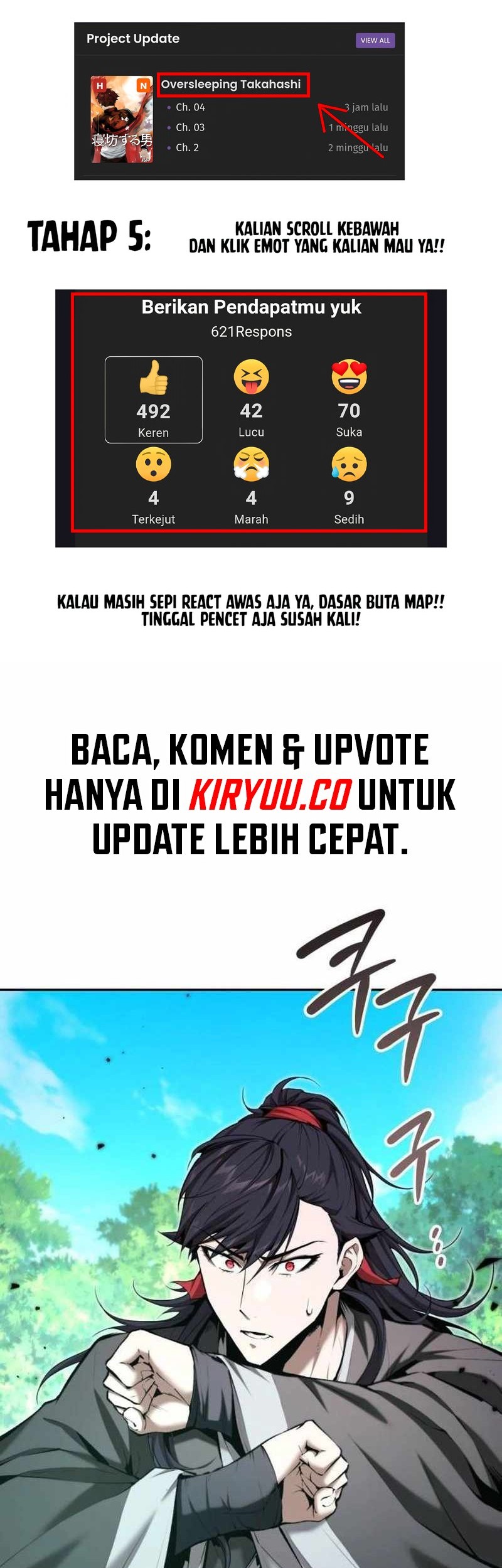 Baca Manhwa The Demonic Cult Leader Is Too Reluctant Chapter 46 Gambar 2