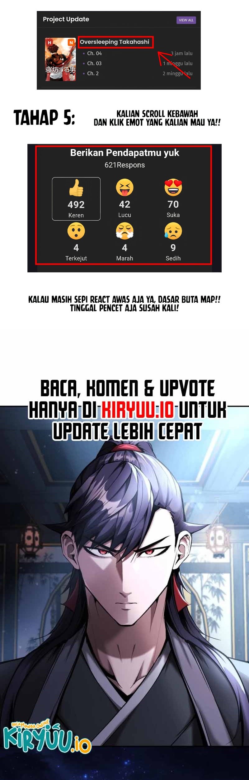 Baca Manhwa The Demonic Cult Leader Is Too Reluctant Chapter 48 Gambar 2