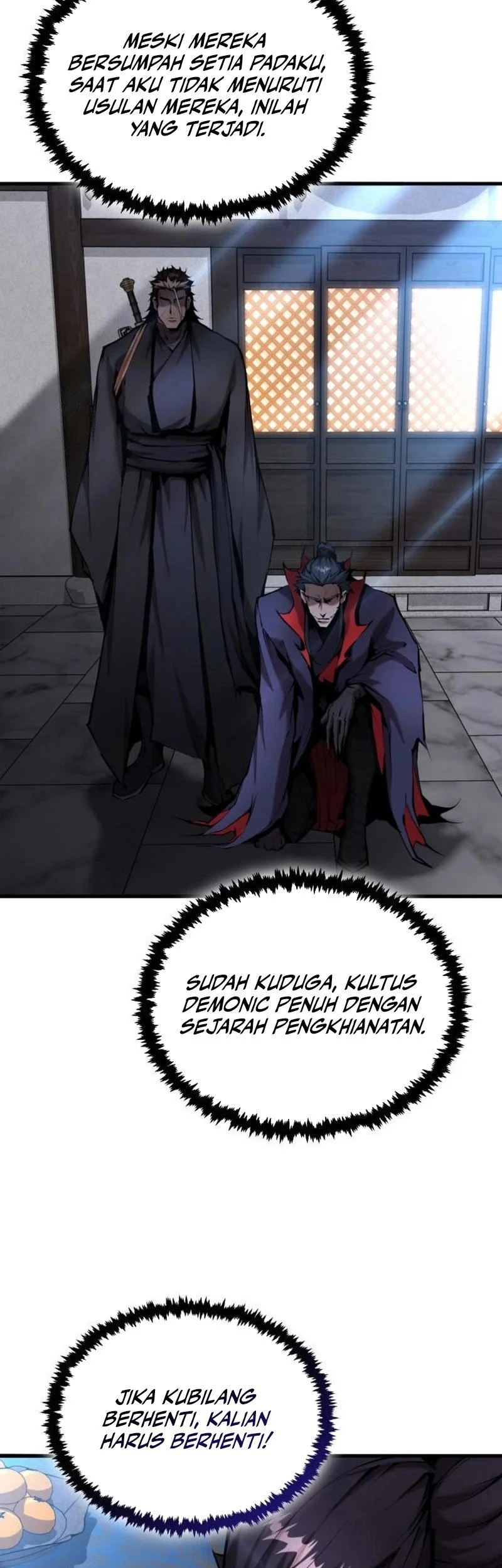 The Demonic Cult Leader Is Too Reluctant Chapter 59 Gambar 38