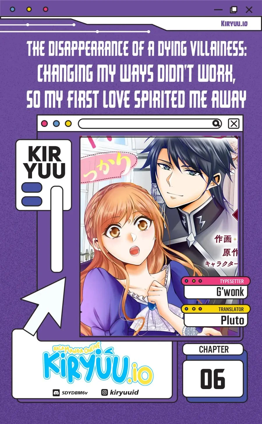 Komik The Disappearance of a Dying Villainess: Changing My Ways Didn’t Work, So My First Love Spirited Me Away Chapter 6 gambar 1