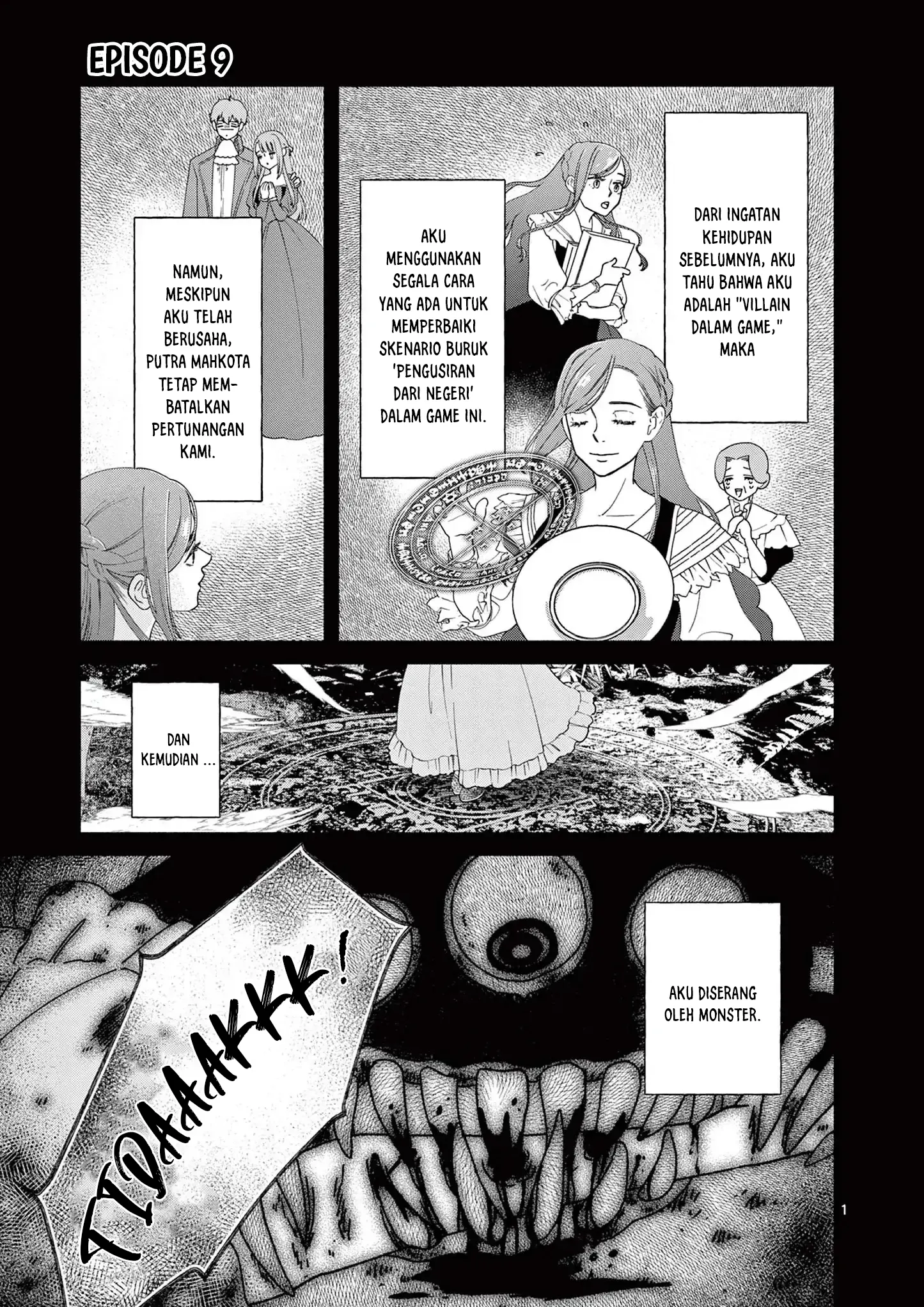 Manhwa The Disappearance of a Dying Villainess: Changing My Ways Didn’t Work, So My First Love Spirited Me Away Chapter 9 gambar 2