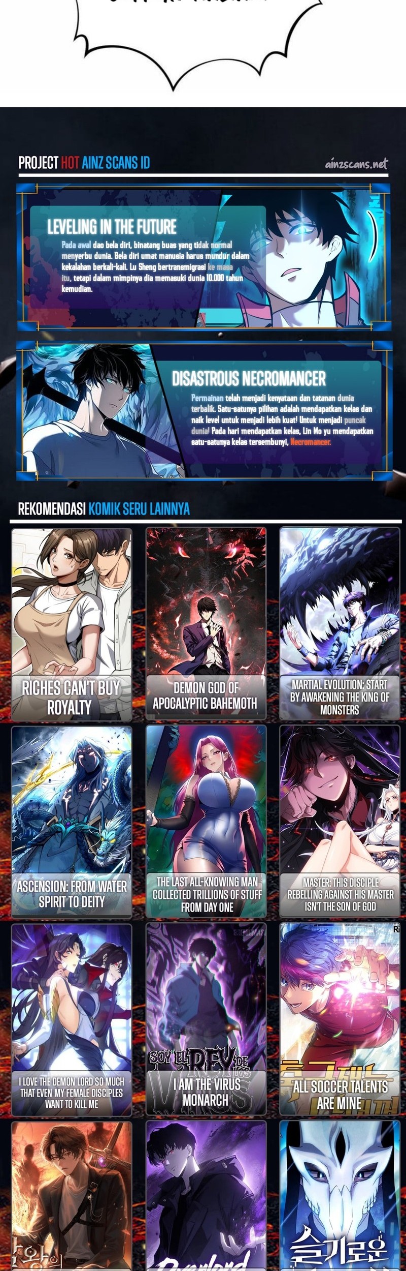 The Divine Path in Eternal Darkness Chapter 28 Gambar 22