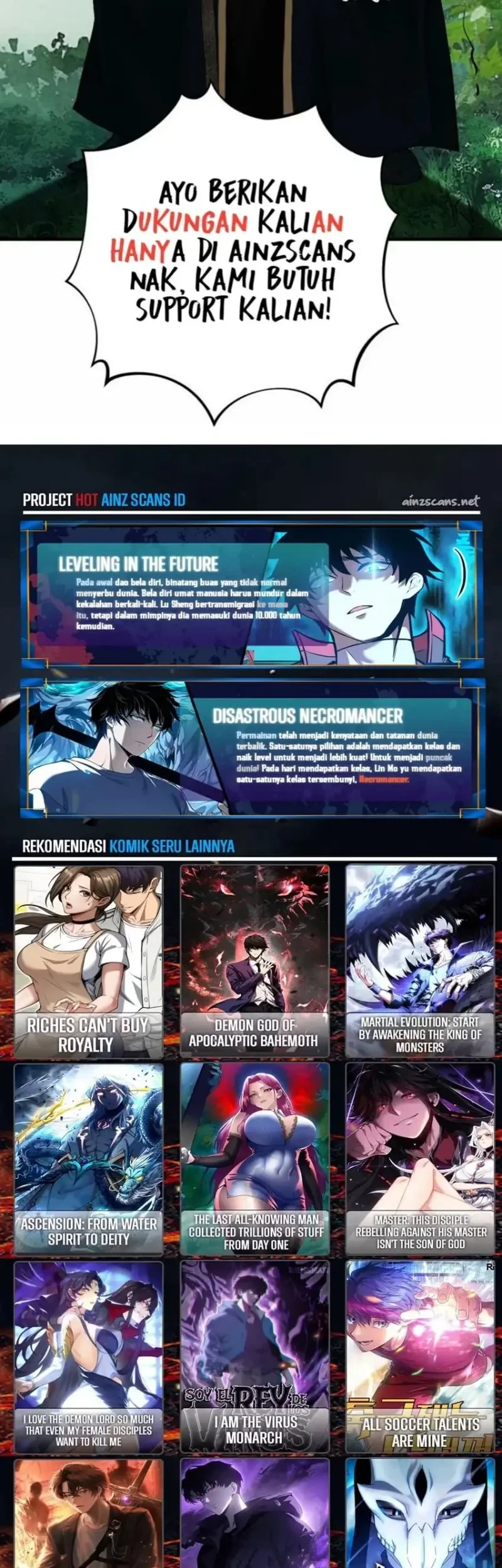 The Divine Path in Eternal Darkness Chapter 47 Gambar 34