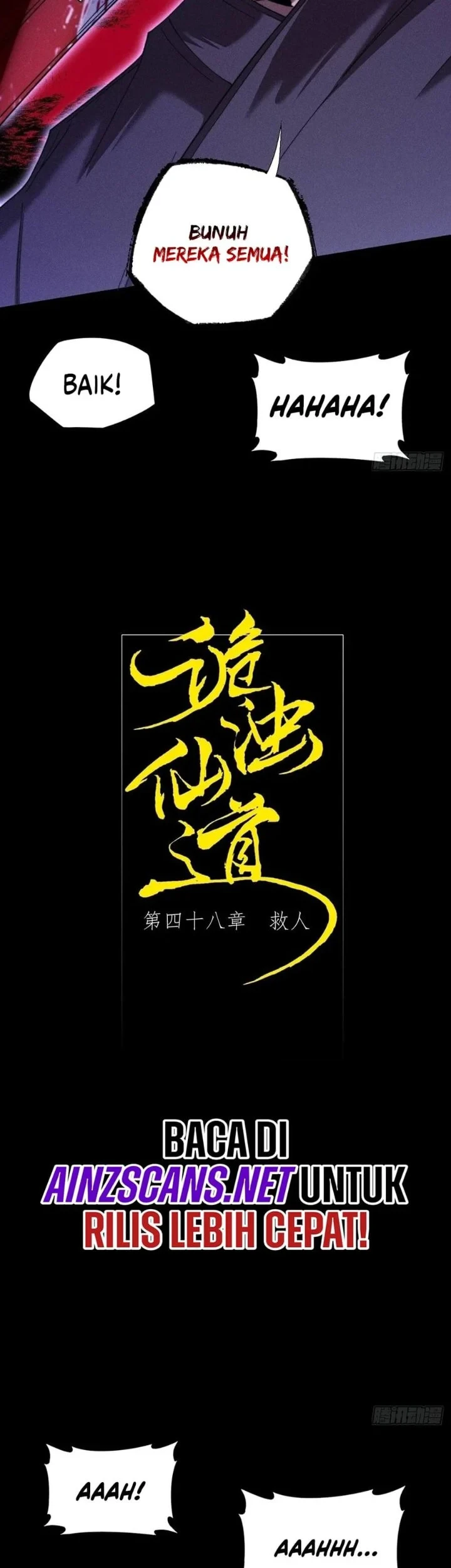 The Divine Path in Eternal Darkness Chapter 48 Gambar 8