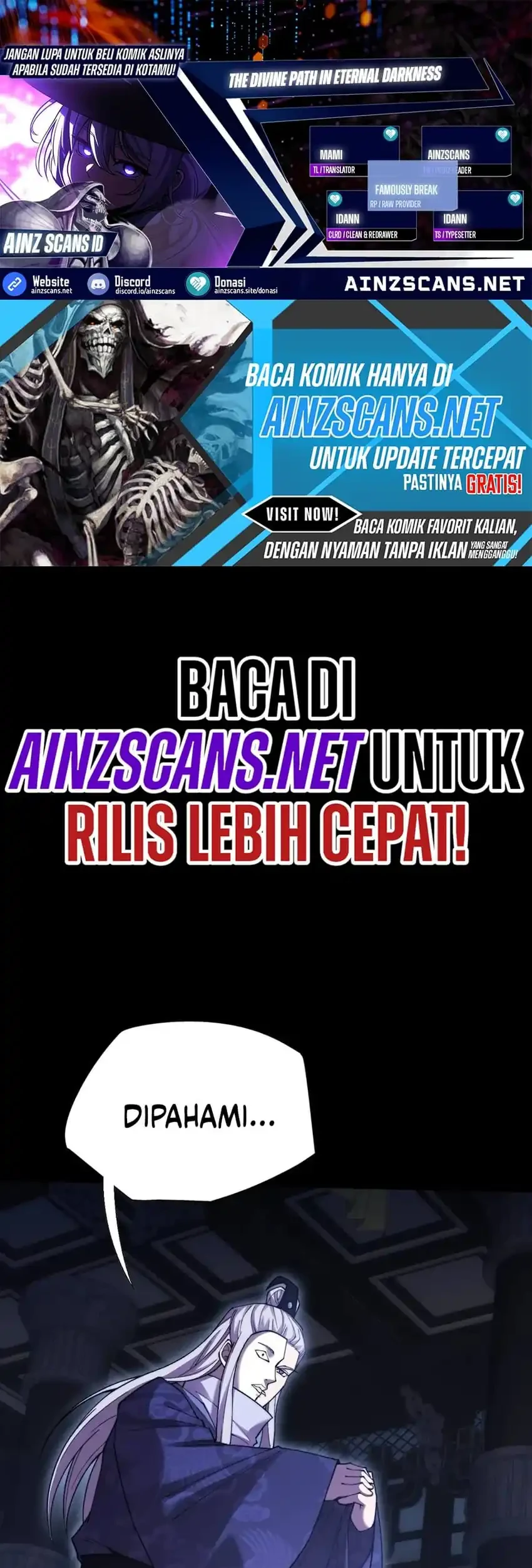 Komik The Divine Path in Eternal Darkness Chapter 53 gambar 1