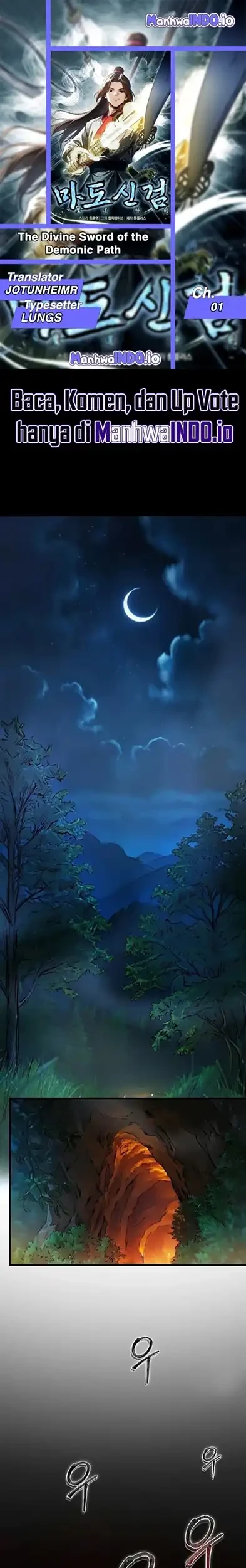 Komik The Divine Sword of the Demonic Path Chapter 1 gambar nomor 1