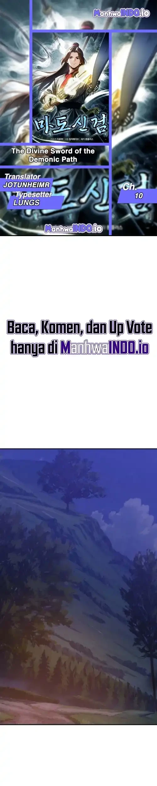 Komik The Divine Sword of the Demonic Path Chapter 10 gambar nomor 1