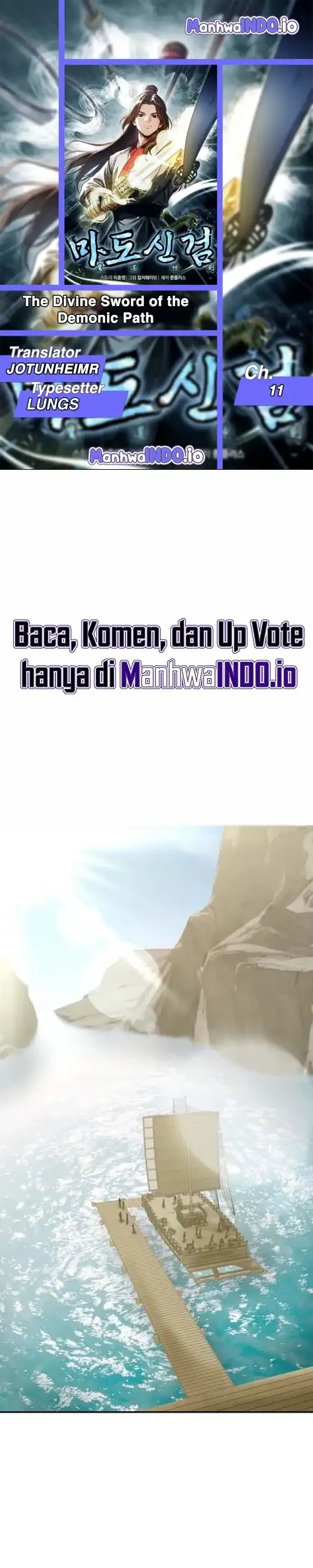Komik The Divine Sword of the Demonic Path Chapter 11 gambar nomor 1