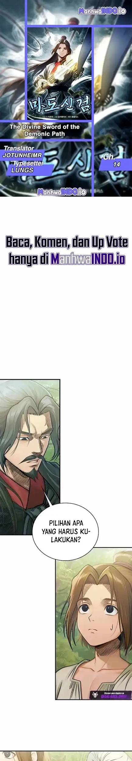Komik The Divine Sword of the Demonic Path Chapter 14 gambar nomor 1
