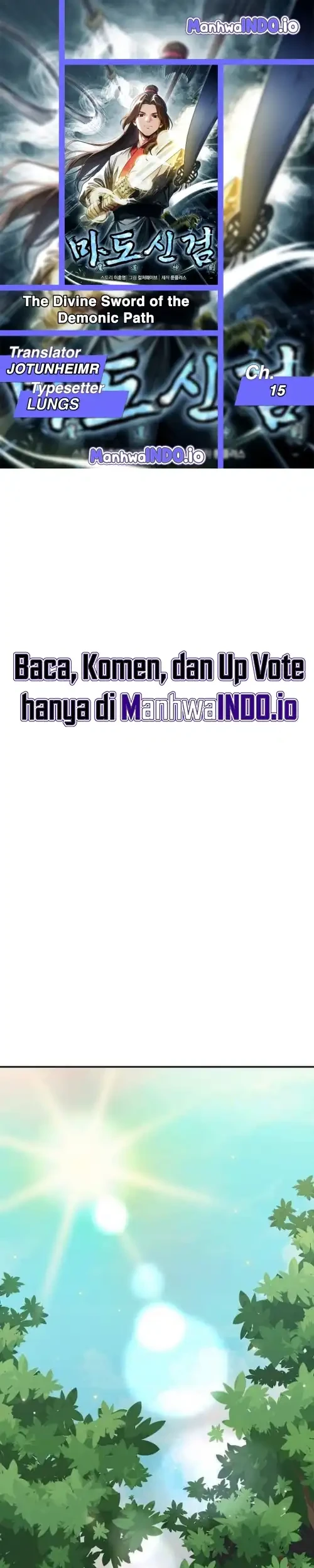 Komik The Divine Sword of the Demonic Path Chapter 15 gambar nomor 1