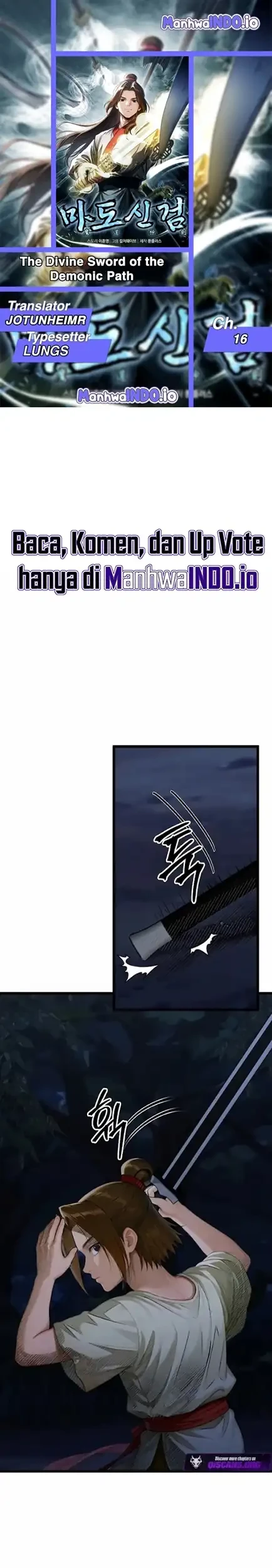 Komik The Divine Sword of the Demonic Path Chapter 16 gambar nomor 1