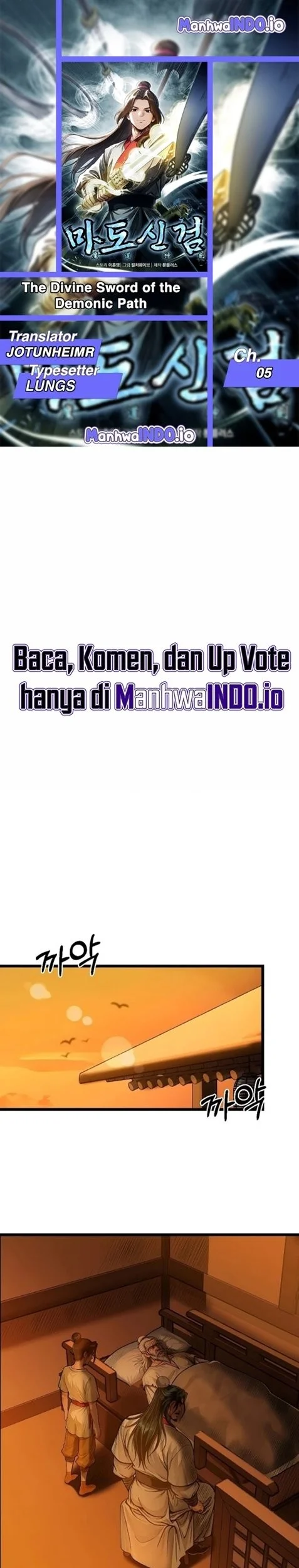 Komik The Divine Sword of the Demonic Path Chapter 5 gambar nomor 1