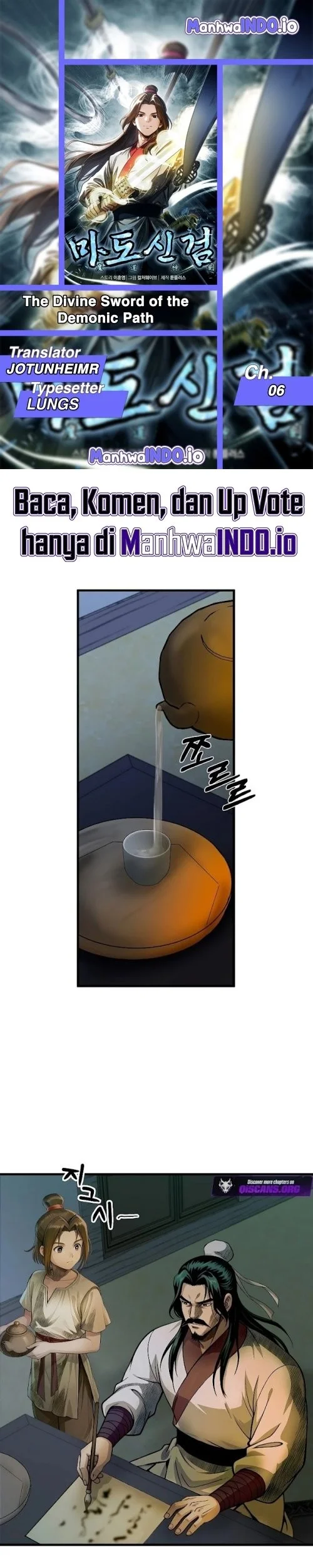 Komik The Divine Sword of the Demonic Path Chapter 6 gambar nomor 1