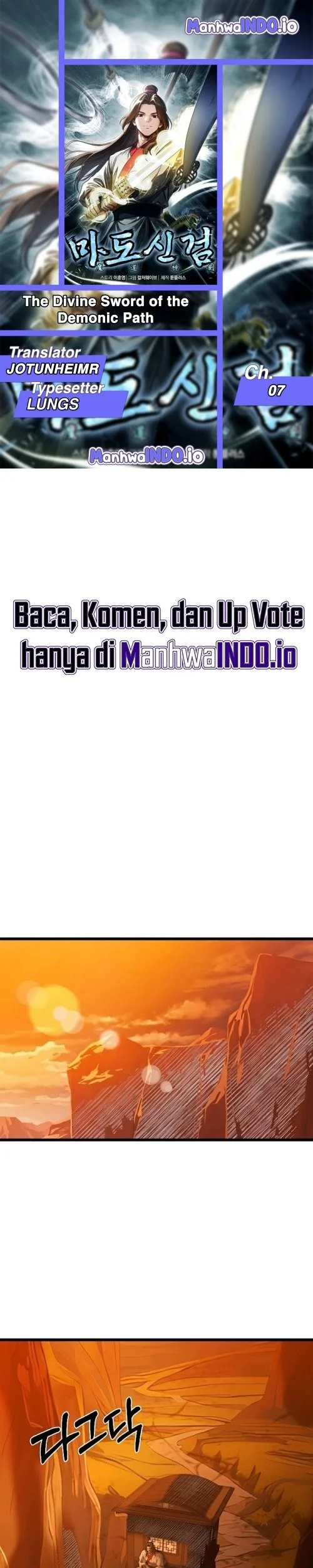 Komik The Divine Sword of the Demonic Path Chapter 7 gambar nomor 1