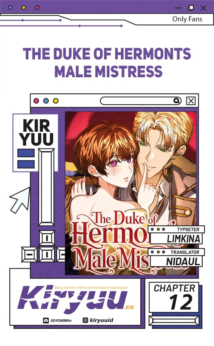 Komik The Duke of Hermont's Male Mistress Chapter 12 gambar 1