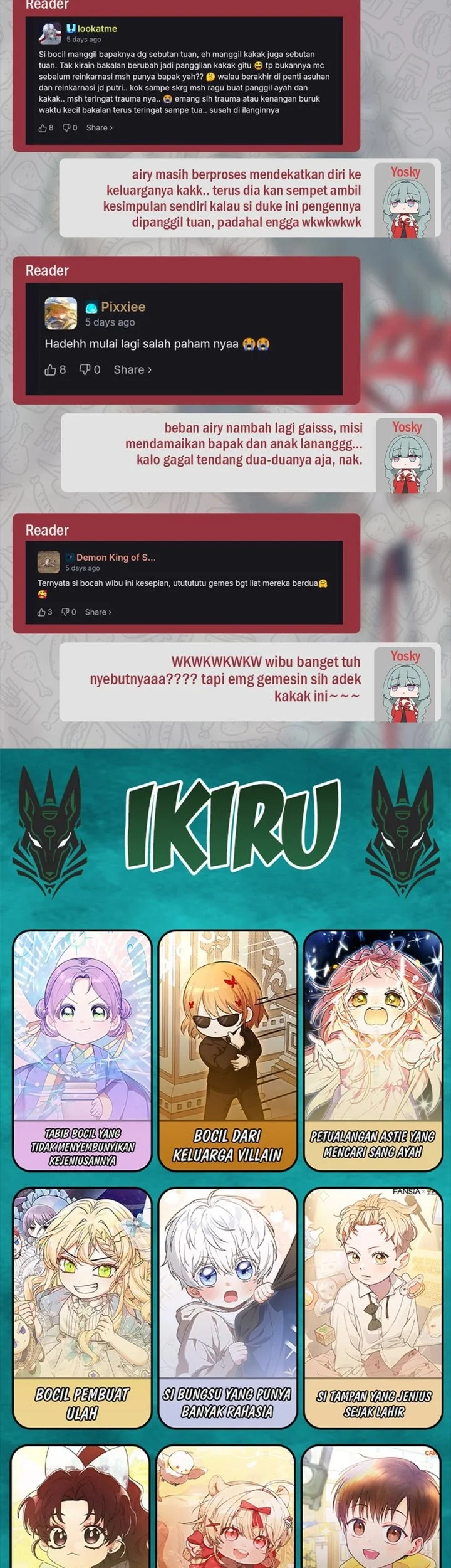 The Dutiful Kid Who Saved the Villainous Family Chapter 26 Gambar 83