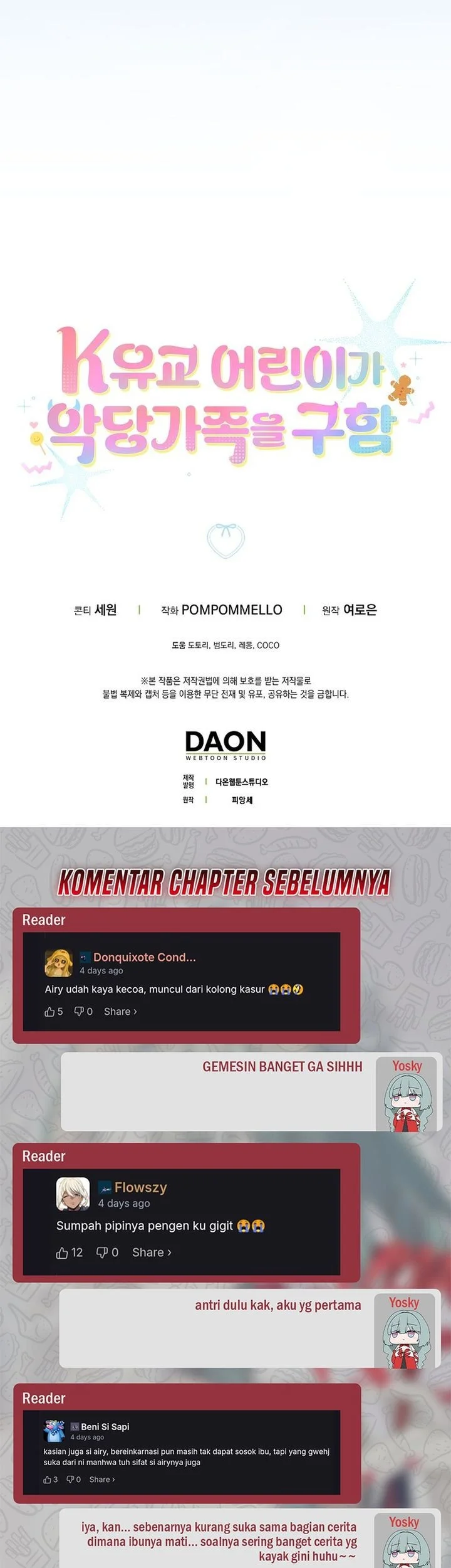 The Dutiful Kid Who Saved the Villainous Family Chapter 28 Gambar 73