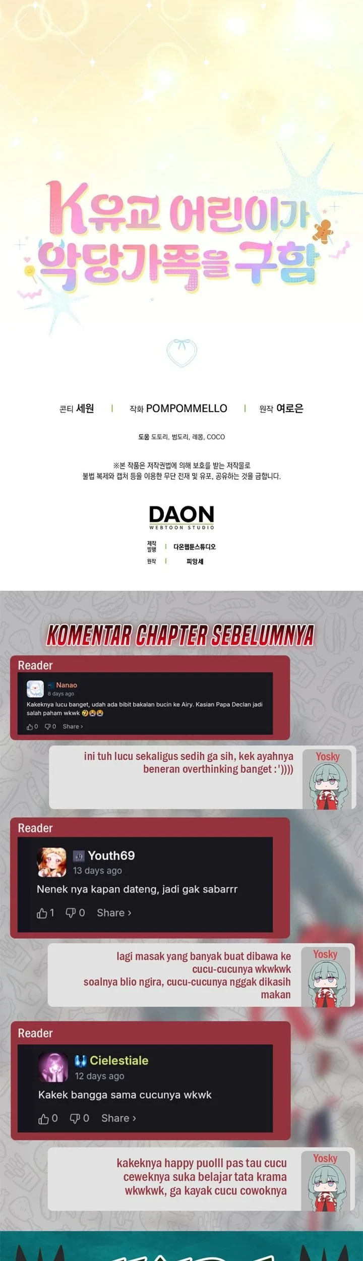 The Dutiful Kid Who Saved the Villainous Family Chapter 31 Gambar 85
