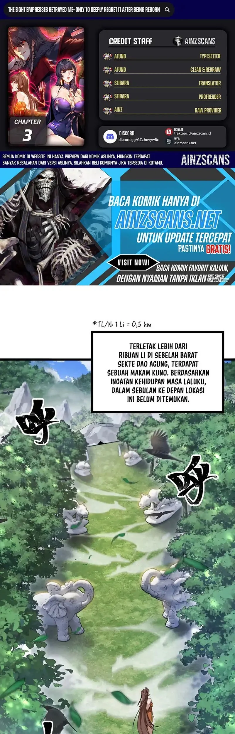 the eight empresses betrayed me only to deeply regret it after being reborn chapter 3 - Page 1