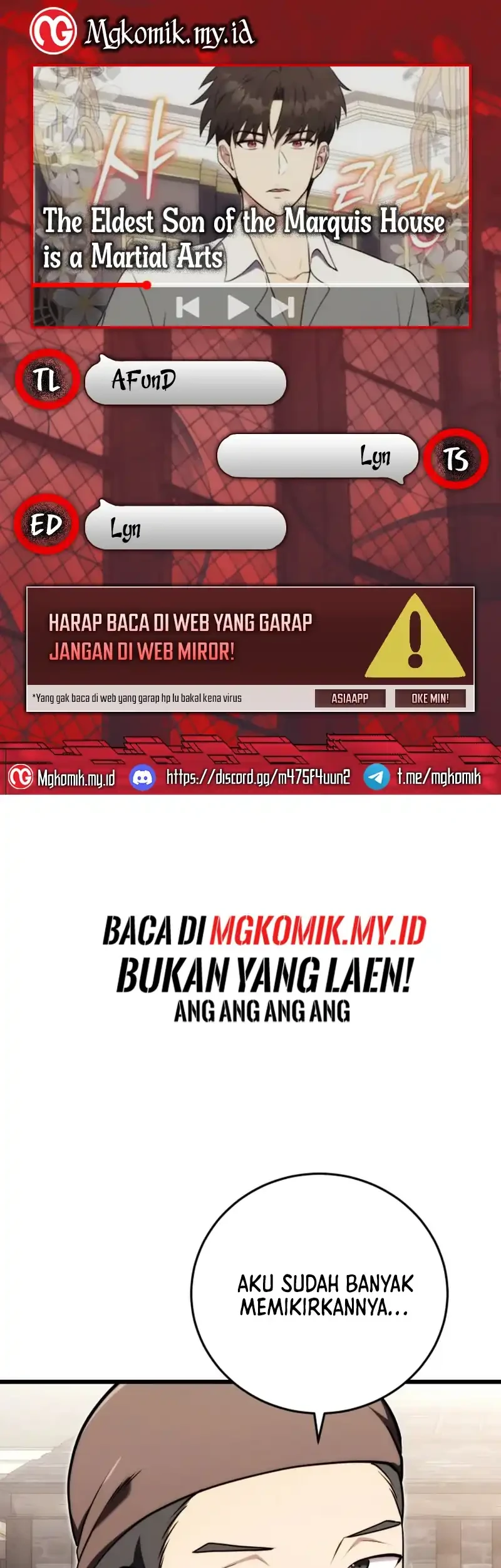 Komik The Eldest Son of the Marquis House is a Martial Artist Chapter 28 gambar nomor 1