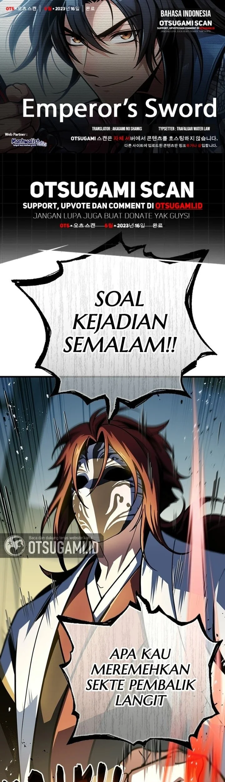 Komik The Emperor’s Sword Chapter 104 gambar 1