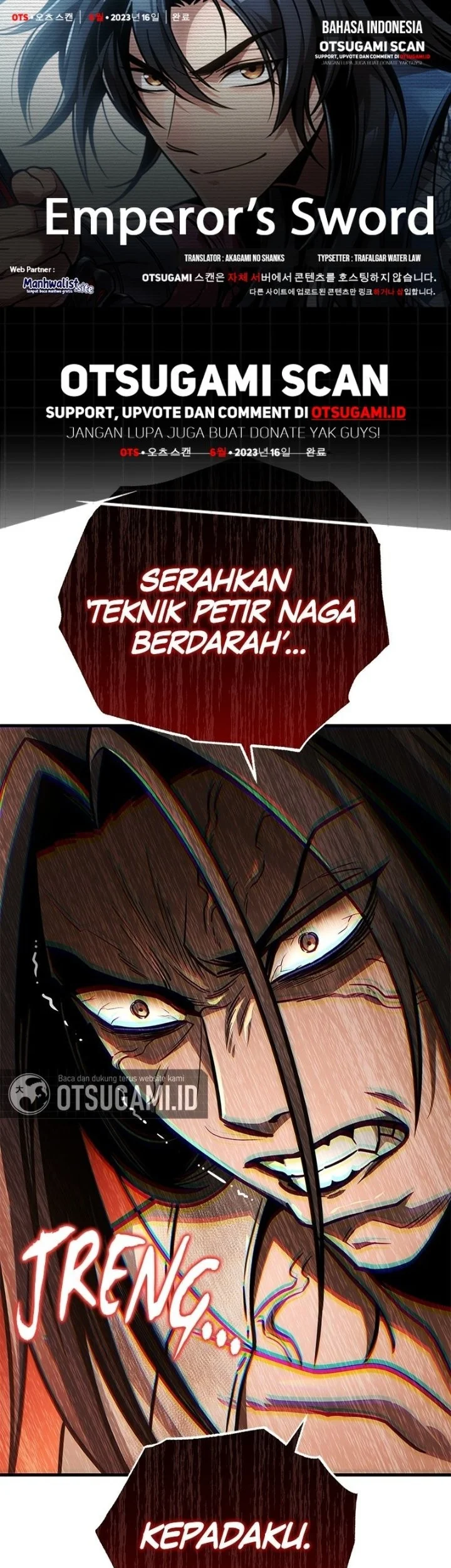 Komik The Emperor’s Sword Chapter 96 gambar 1
